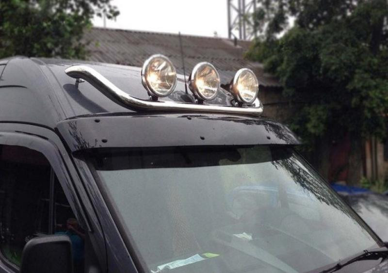 Купить Верхняя дуга (нерж) для Volkswagen Crafter 2016- гг