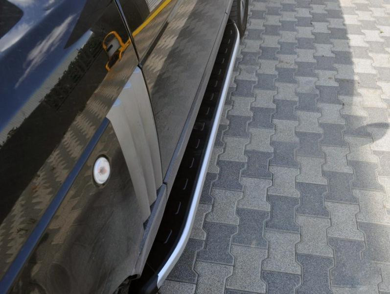 Купити Бокові пороги Fullmond (2 шт., алюм.) для Range Rover III L322 2002-2012 рр