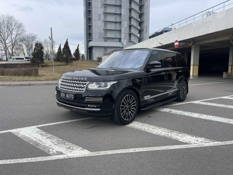 Купити Бокові пороги Bosphorus Black (2 шт., Алюміній) для Range Rover IV L405 2013-2021 рр