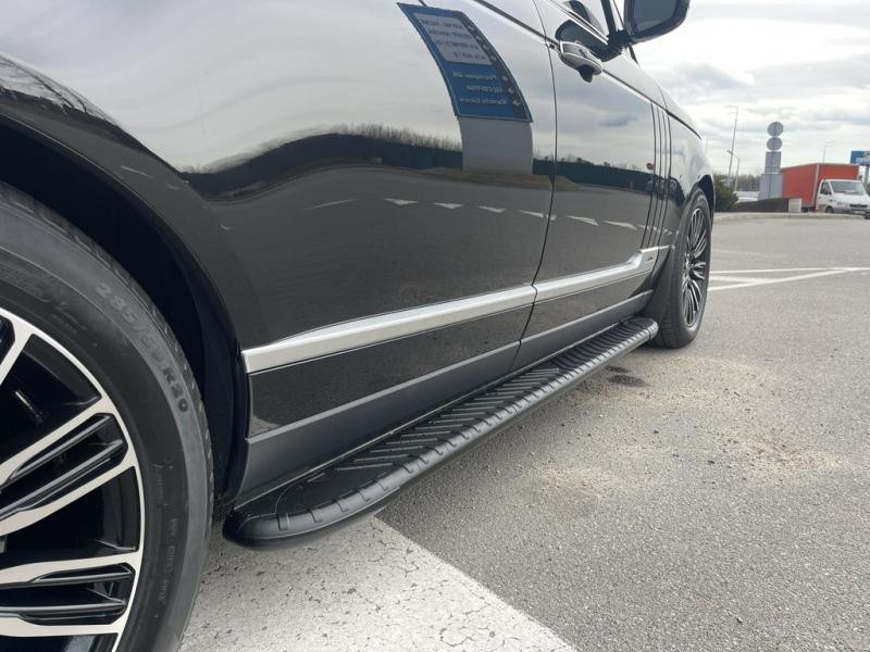 Купити Бокові пороги Bosphorus Black (2 шт., Алюміній) для Range Rover IV L405 2013-2021 рр