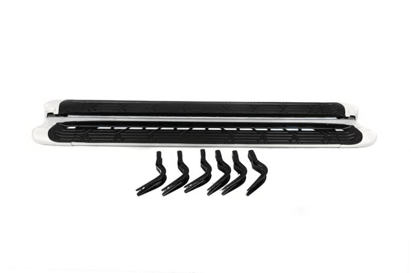 Купити Бокові пороги OEM (2 шт., алюміній) для Nissan Patrol Y62 2010-2024 рр