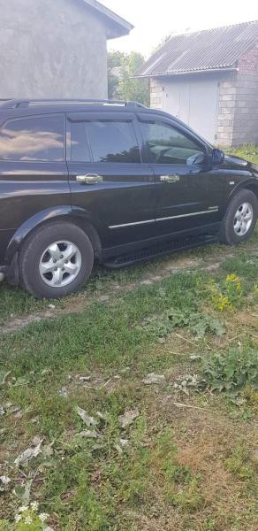 Купить Боковые пороги Allmond Black (2 шт., алюминий) для SsangYong Kyron 2005-2014 гг