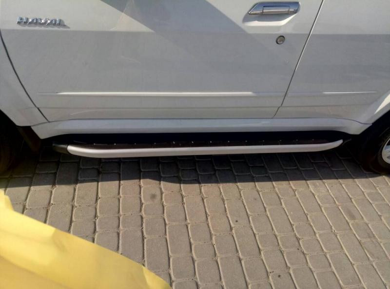 Купить Боковые пороги Fullmond (2 шт., алюминий) для GreatWall Haval/Hover H3