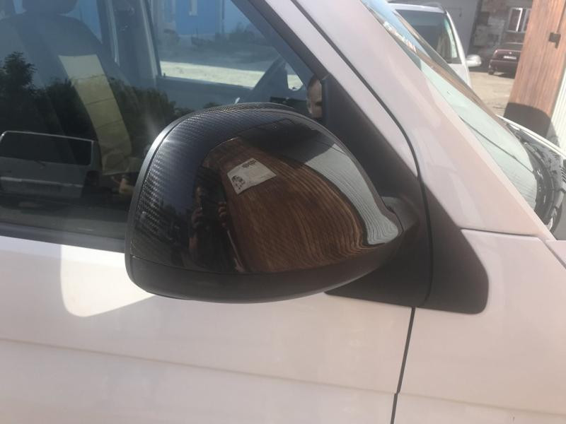 Купить Накладки на зеркала (2 шт, карбон) Натуральный карбон для Volkswagen T6