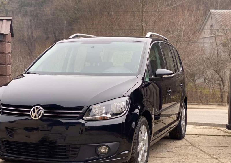 Купити Рейлінги Skyport (сірий мат) для Volkswagen Touran 2003-2010 рр