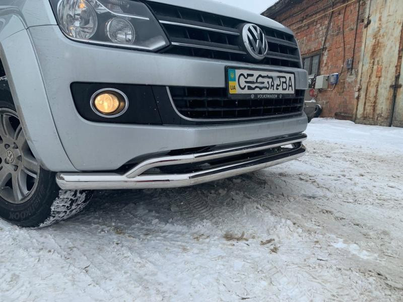 Купити Передній вус подвійний Vegas 2010-2016 (нерж) d70/42 мм для Volkswagen Amarok рр