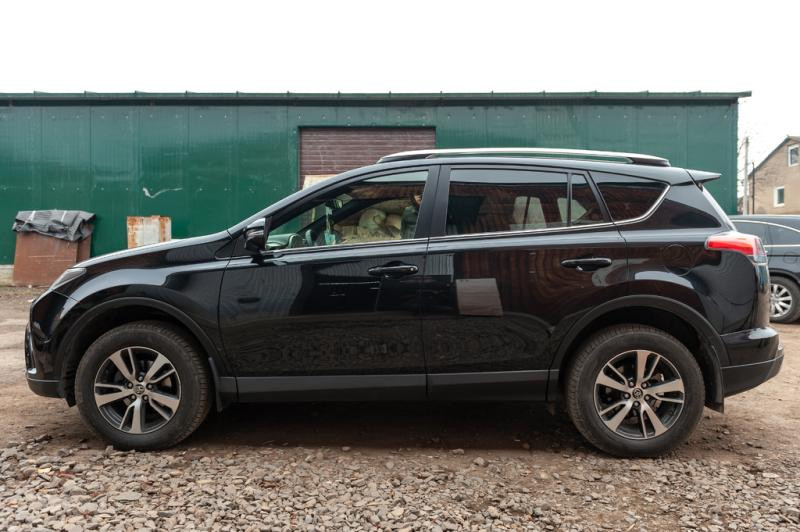 Купити Рейлінги під оригінал для Toyota Rav 4 2013-2018 рр