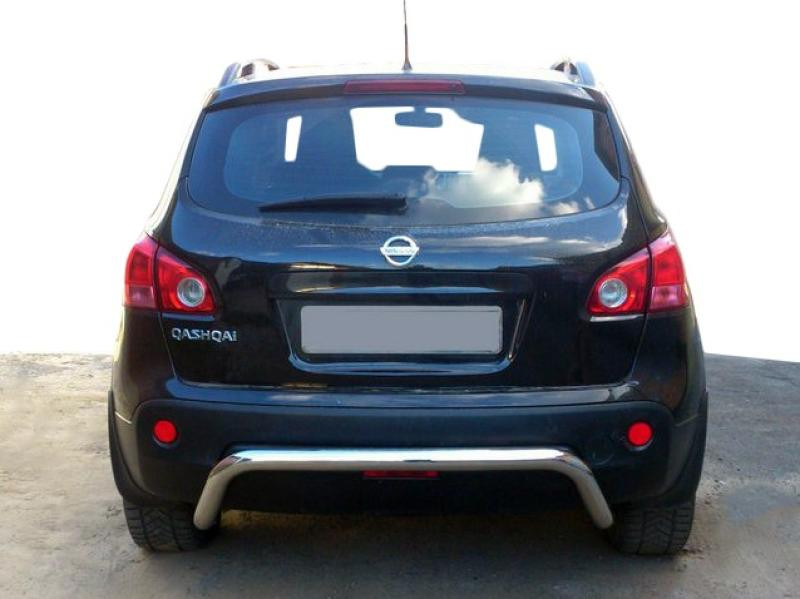 Купити Задня дуга AK007 (нерж.) для Nissan Qashqai 2010-2014рр