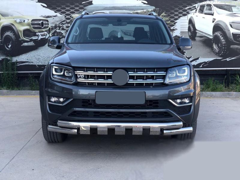 Купити Передній захист F3-08.7 (нерж) для Volkswagen Amarok 2010-2022 рр