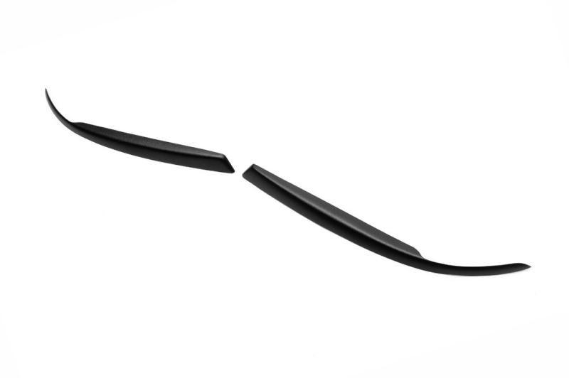 Купить Реснички Косой капот (2 шт) Черный глянец для Volkswagen T4 Transporter