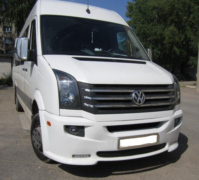 Купити Передній бампер 2012-2025 (LED, під фарбування) для Volkswagen Crafter рр