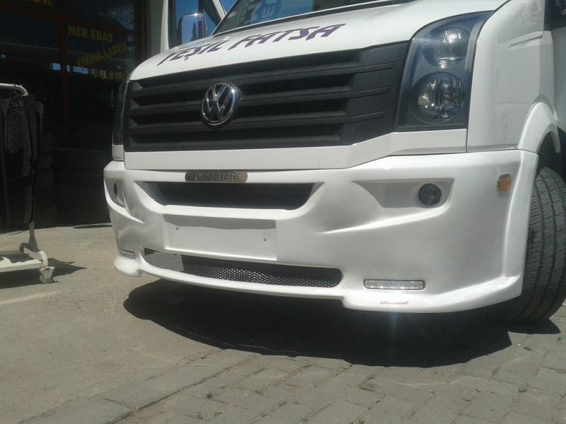 Купити Передній бампер 2012-2025 (LED, під фарбування) для Volkswagen Crafter рр