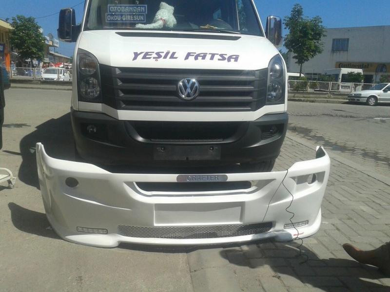 Купити Передній бампер 2012-2025 (LED, під фарбування) для Volkswagen Crafter рр