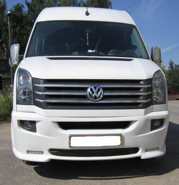 Купити Передній бампер 2012-2025 (LED, під фарбування) для Volkswagen Crafter рр