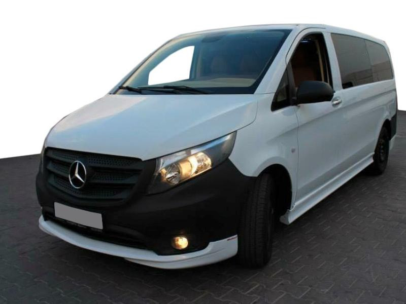 Купити Тюнінг обвіс на передній бампер (під фарбування) для Mercedes Vito / V-class W447 2014- рр