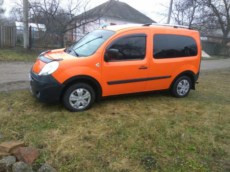 Купити Накладки на арки (4 шт, чорні) 2008-2012, ABS пластик для Renault Kangoo рр