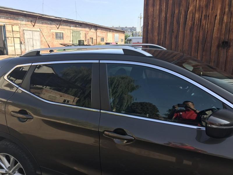 Купить Рейлинги Skyport Grey для Nissan Qashqai/Rogue Sport 2014-2021 гг