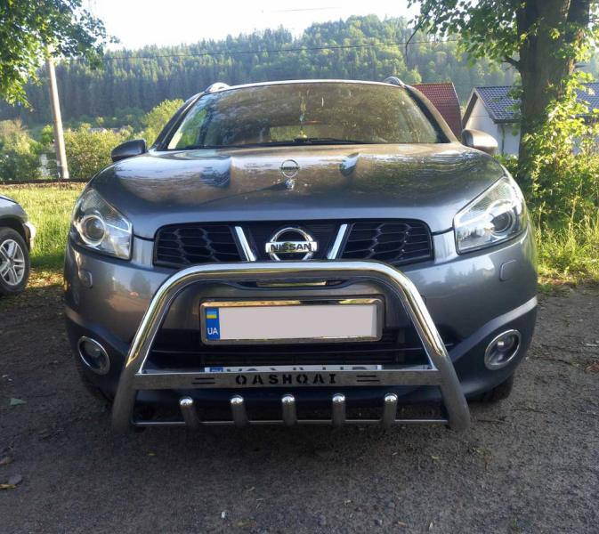 Купити Передня дуга WT003 (нерж.) 51 мм для Nissan Qashqai 2010-2014рр