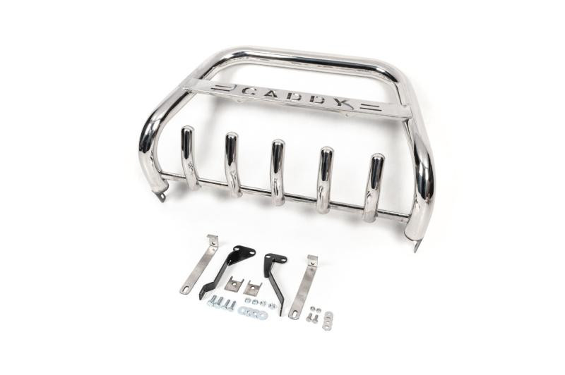 Купити Кенгурятник WT003 (діаметр 60 мм, нерж) 50мм для Volkswagen Caddy 2010-2015 рр