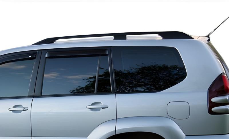 Купить Рейлинги оригинальный дизайн (2 шт) для Toyota Land Cruiser Prado 120