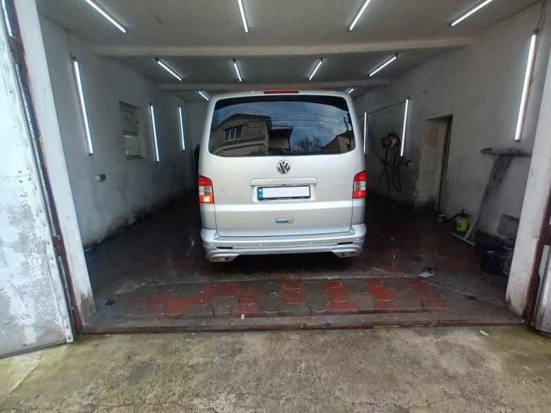 Купить Задняя нижняя юбка Sport 2 (под покраску) для Volkswagen T5 Transporter 2003-2010 гг