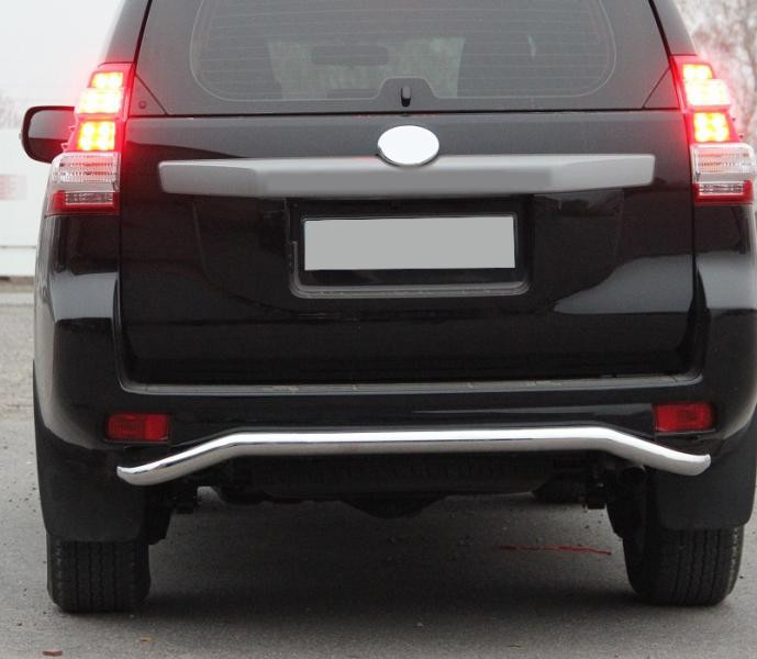 Купити Задня дуга AK008 (нерж) для Toyota Land Cruiser Prado 150