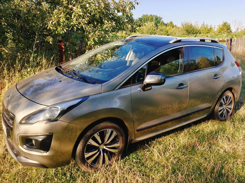 Купити Рейлінги Skyport Grey для Peugeot 3008 2008-2016 рр