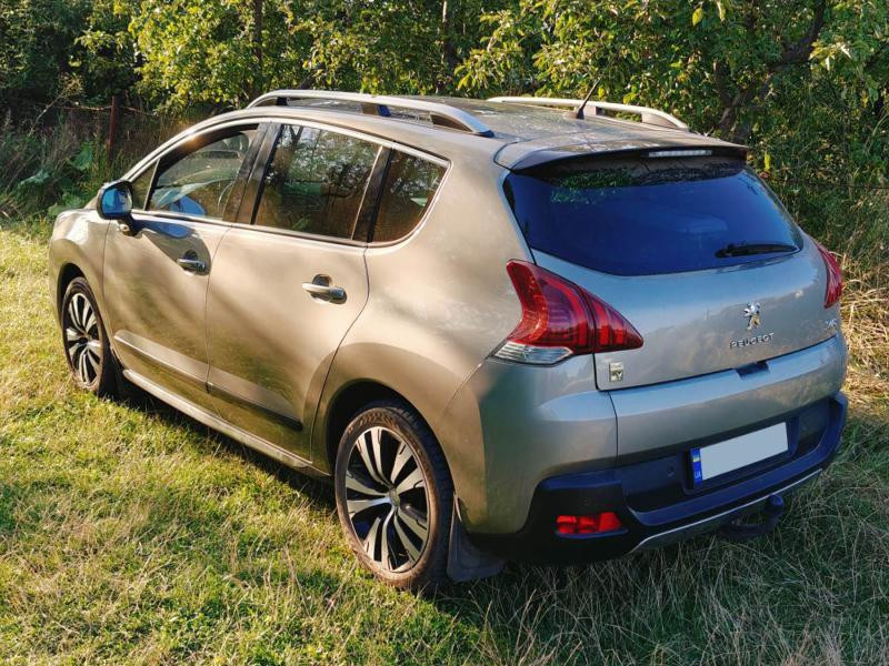 Купити Рейлінги Skyport Grey для Peugeot 3008 2008-2016 рр