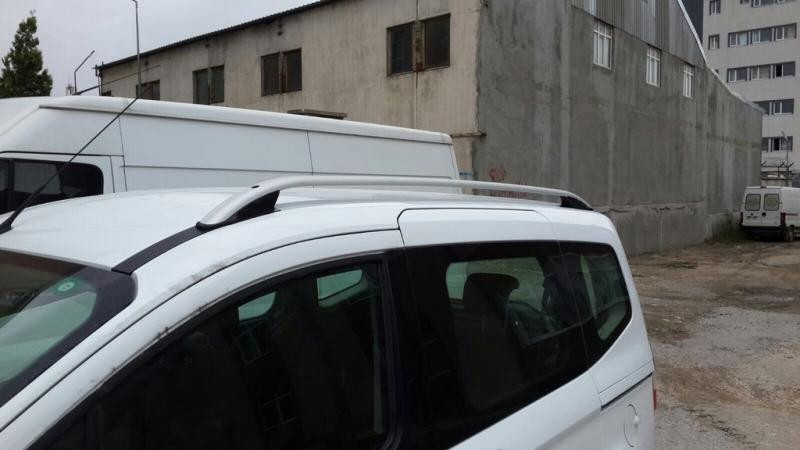 Купити Рейлінги Skyport Grey для Ford Courier 2014-2023 рр