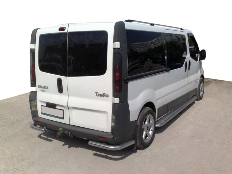 Купити Задні куточки AK003 (нерж) для Nissan Primastar 2002-2014 рр