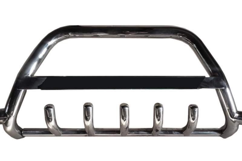 Купити Кенгурятник WT004-LED (нерж) для Volkswagen T4 Transporter