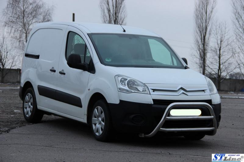 Купити Кенгурятник WT022 (нерж.) для Peugeot Partner Tepee 2008-2018 рр