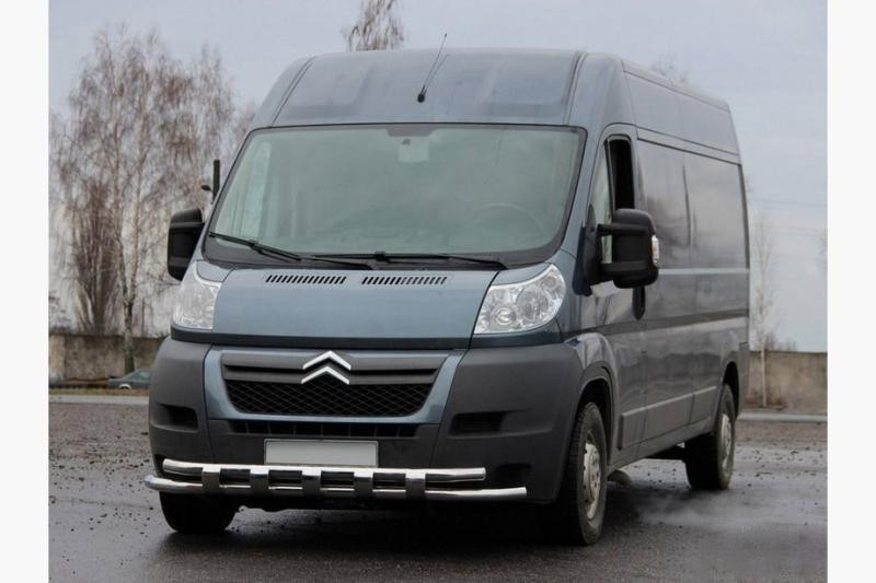 Купити Передня дуга ST015 (нерж.) для Opel Movano 2021- рр