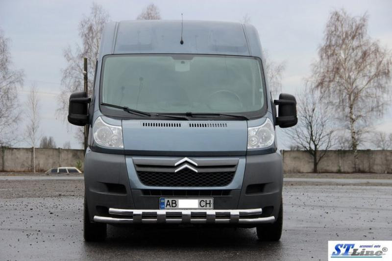 Купити Передня дуга ST015 (нерж.) для Opel Movano 2021- рр