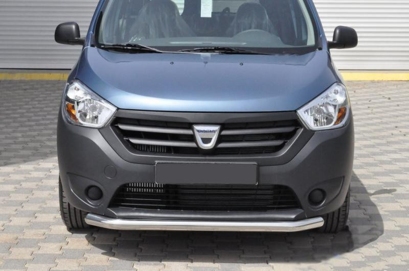 Купити Передній захист ST008 (нерж.) для Renault Dokker 2013-2022 рр