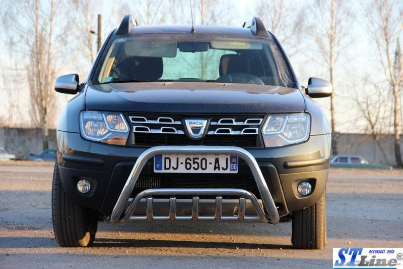 Купити Кенгурятник WT002 (нерж) для Renault Duster 2008-2017 рр