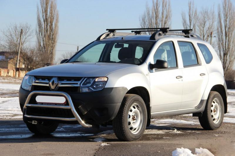 Купити Кенгурятник WT022 (нерж) для Renault Duster 2008-2017 рр