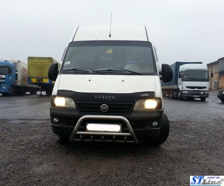 Купити Кенгурятник WT003 (нерж.) для Peugeot Boxer 1994-2006 рр
