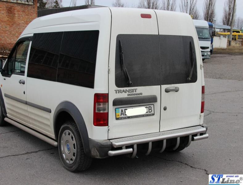Купити Задня дуга AK-design (нерж.) для Ford Connect 2002-2006 рр