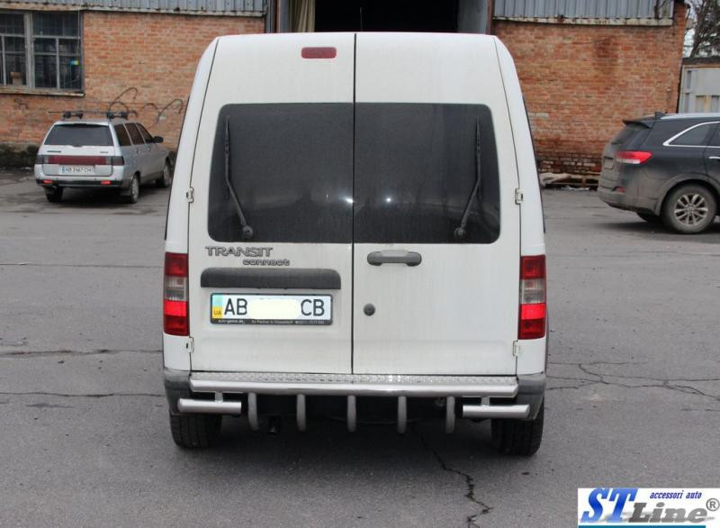 Купити Задня дуга AK-design (нерж.) для Ford Connect 2006-2009 рр