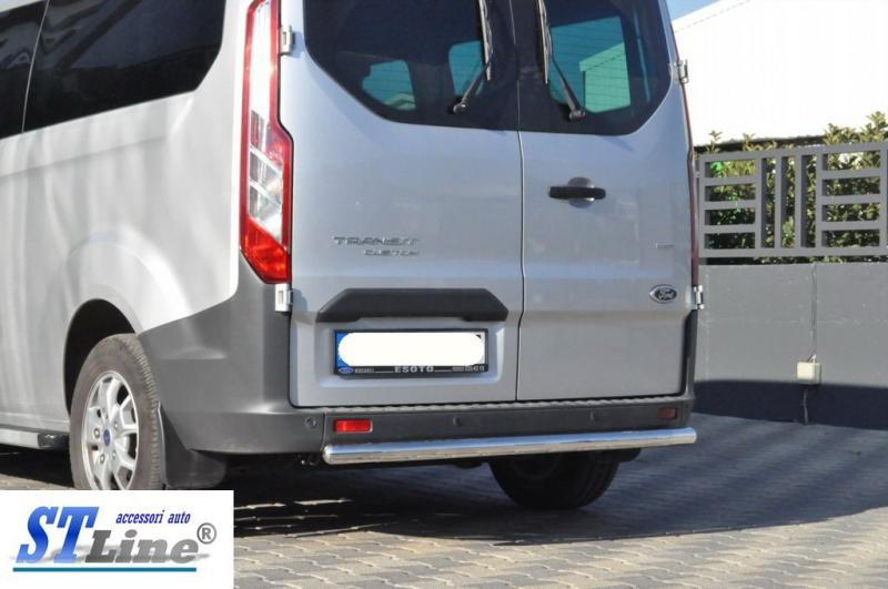 Купити Задня дуга AK002 (нерж) для Ford Custom 2013-2022 рр