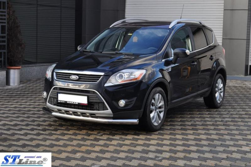 Купити Передній захист ST008 (нерж.) для Ford Kuga 2008-2013 рр