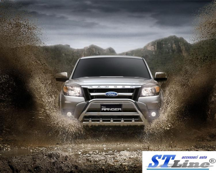 Купити Кенгурятник WT003 (нерж) для Ford Ranger 2007-2011 рр