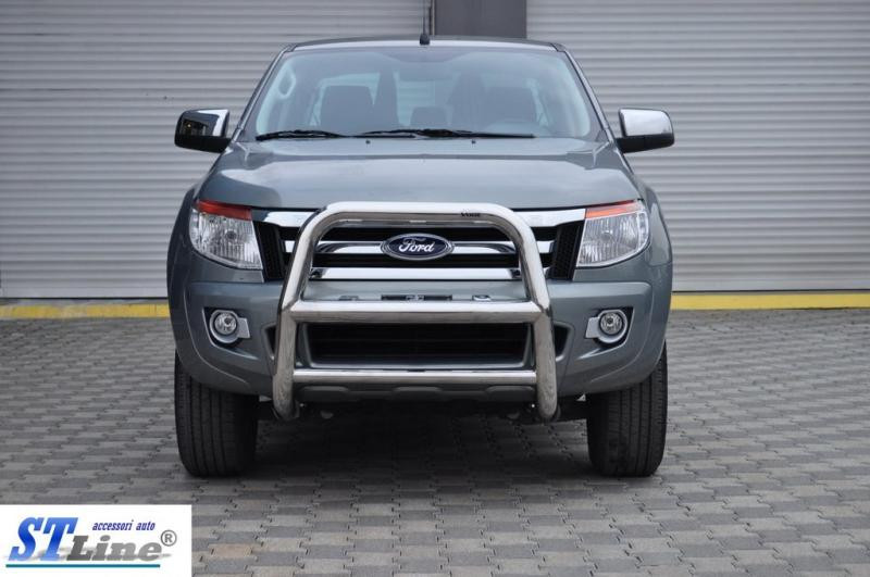 Купити Передній захист WT018 (нерж.) для Ford Ranger 2011-2022 рр