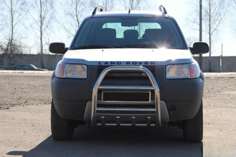Купити Кенгурятник QT007 (нерж.) для Land Rover Freelander I