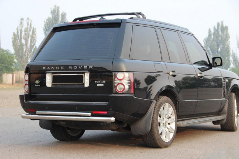 Купити Задня дуга AK002-Подвійний (нерж.) для Range Rover III L322 2002-2012 рр
