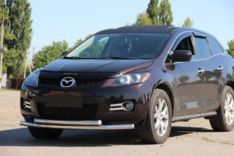 Купити Передній захист ST014 (нерж.) для Mazda CX-7 2006-2012рр