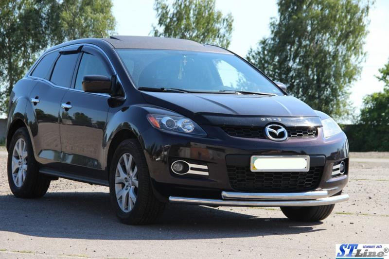 Купити Передній захист ST014 (нерж.) для Mazda CX-7 2006-2012рр