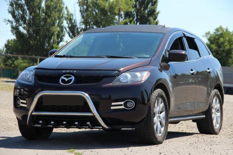 Купити Передній захист WT003 (нерж.) для Mazda CX-7 2006-2012рр