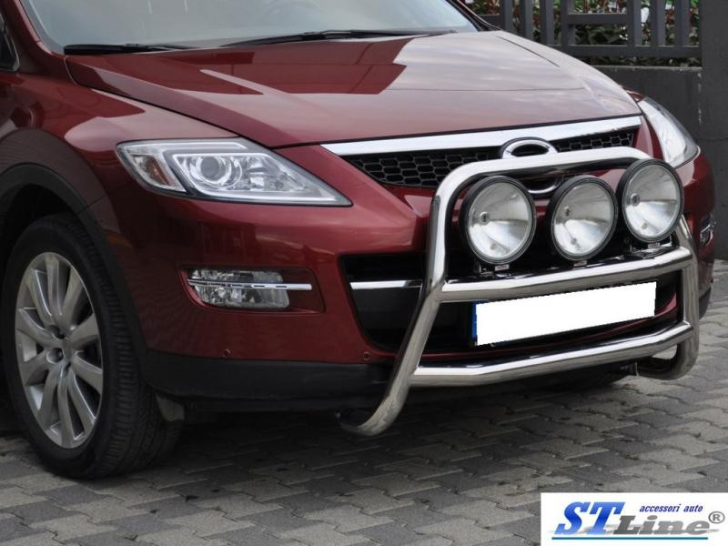 Купити Передній захист WT018 (нерж.) для Mazda CX-7 2006-2012рр